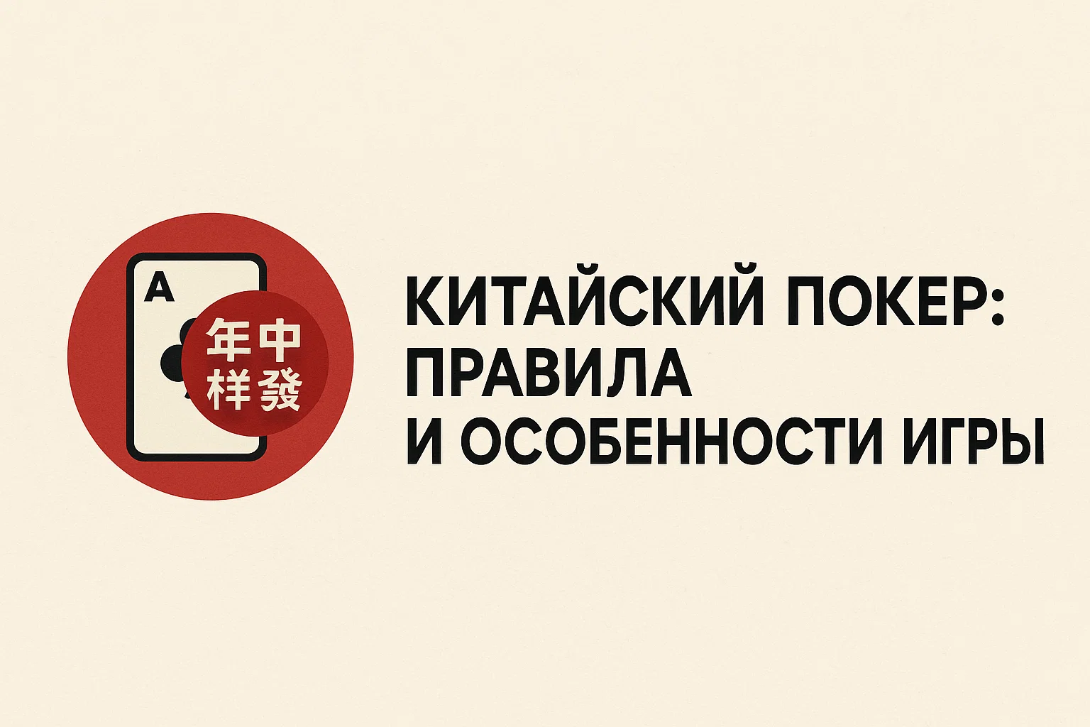 Китайский покер: правила и особенности игры