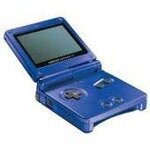 Nintendo Gameboy Advance SP (blue)+ 80 игр