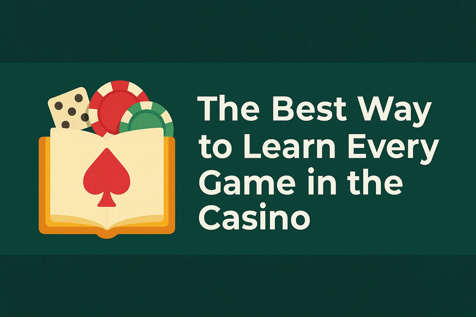 The Best Way to Learn Every Game in the Casino